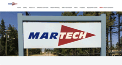 Desktop Screenshot of martechelectrical.com